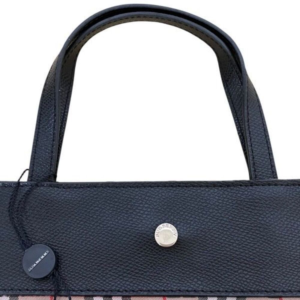 Burberry Nova Check PVC Tote Bag - Picture 6 of 9